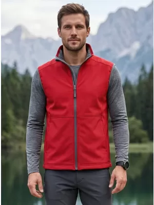 Herren-Softshellweste MALFINI VISION 517 ROT