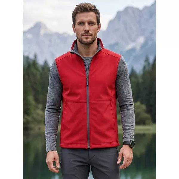  Herren-Softshellweste MALFINI VISION 517 ROT 