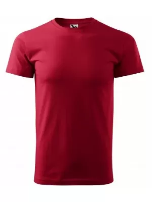 Herren-T-Shirt MALFINI BASIC 129 MARLBORO-ROT
