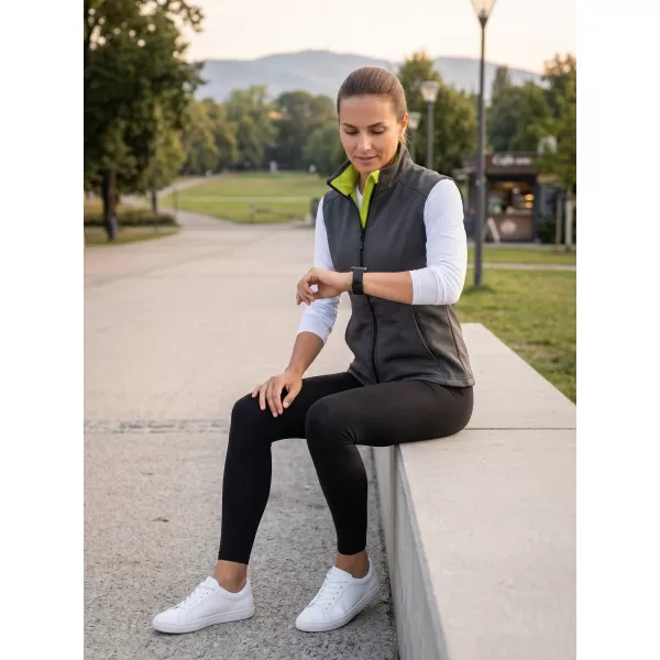  Softshellweste für Damen MALFINI VISION 516 STAHLGRAU 