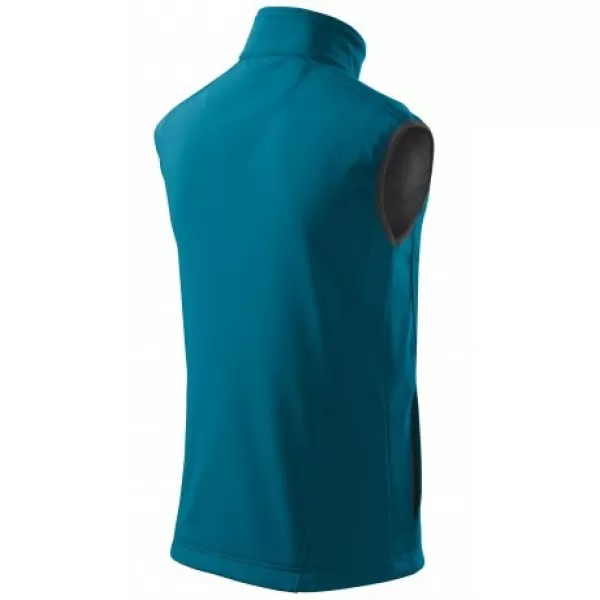  Herren-Softshellweste MALFINI VISION 517 DUNKLES TÜRKIS 