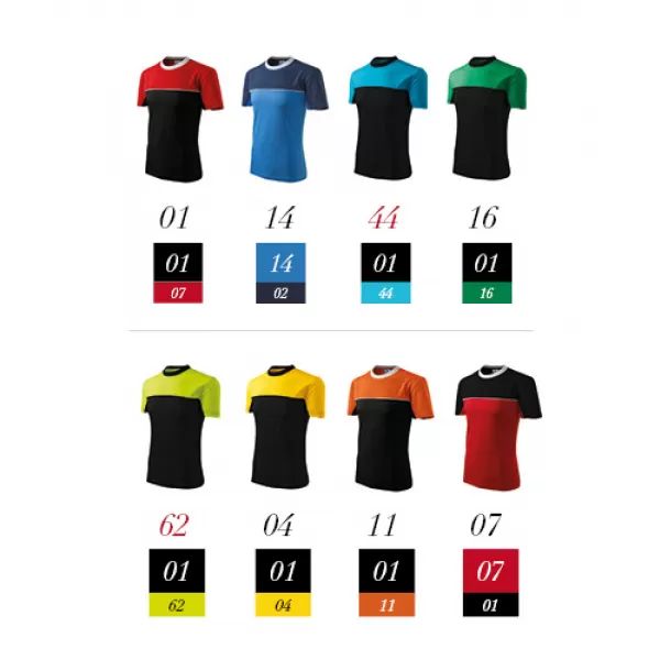  Herren-T-Shirt MALFINI COLORMIX 109 ROT 