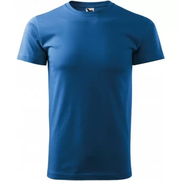  Herren-T-Shirt MALFINI HEAVY NEW 137 AZURBLAU 