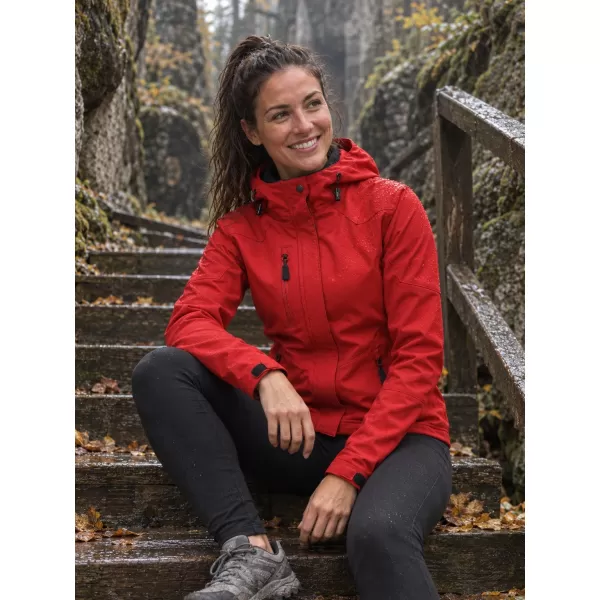  Softshelljacke für Damen MALFINI NANO 532 ROT 