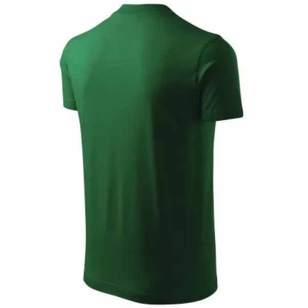  Herren-T-Shirt MALFINI V-NECK 102 FLASCHENGRÜN 