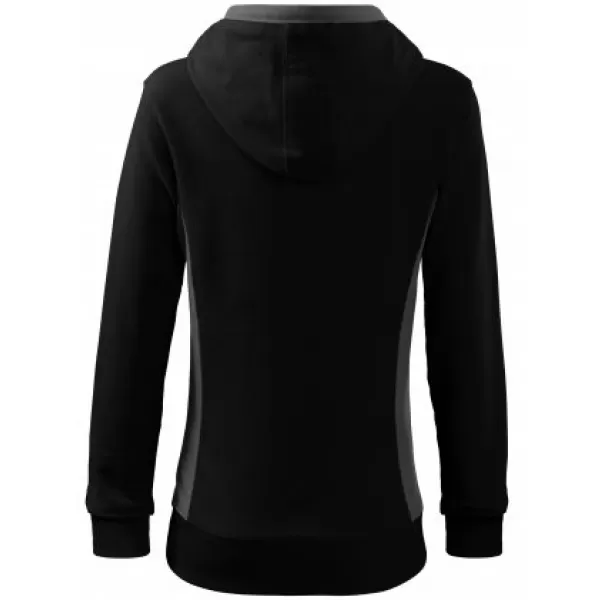  Damen-Sweatshirt MALFINI KANGAROO 408 SCHWARZ 
