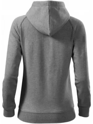 Damen-Sweatshirt MALFINI PREMIUM VOYAGE 451 DUNKELGRAUE HIGHLIGHTS