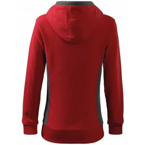  Damen-Sweatshirt MALFINI KANGAROO 408 ROT 