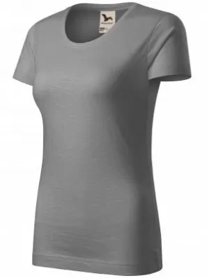 Damen-T-Shirt MALFINI NATIVE 174 ALTES SILBER