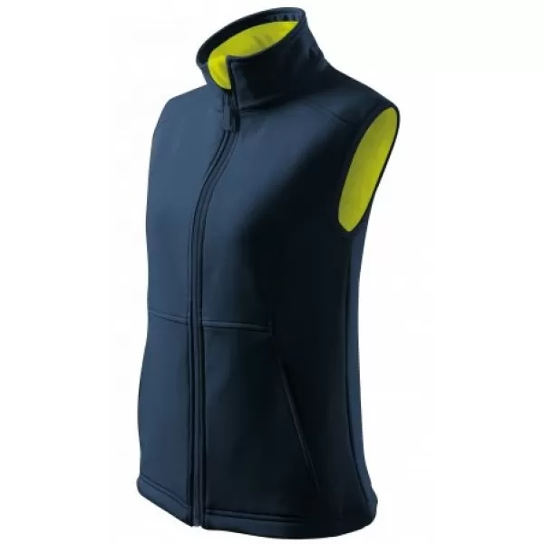  Softshellweste für Damen MALFINI 516 VISION MARINEBLAU 
