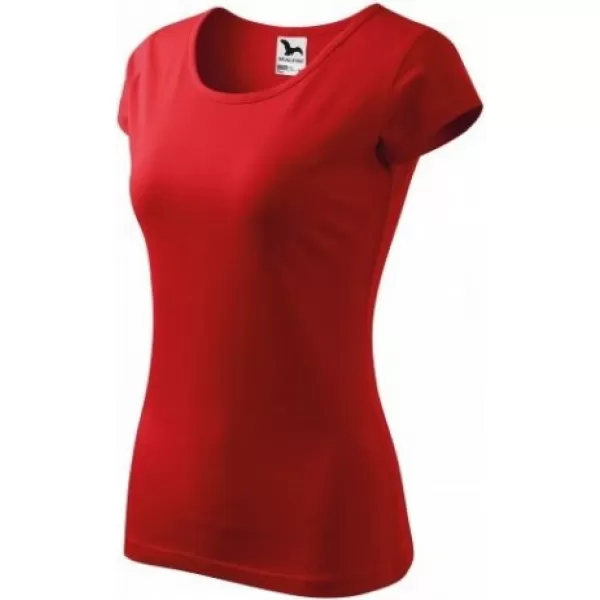  Damen-T-Shirt MALFINI PURE 122 ROT 