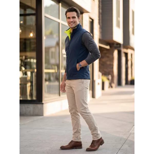 Herren-Softshellweste MALFINI VISION 517 MARINEBLAU 