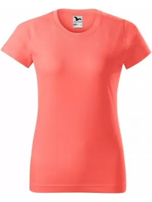 Damen-T-Shirt MALFINI BASIC 134 KORALLE