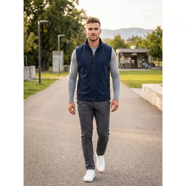  Fleeceweste für Herren MALFINI EXIT 525 MARINEBLAU 
