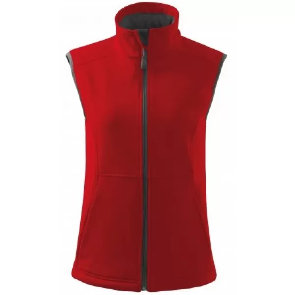  Softshellweste für Damen MALFINI VISION 516 ROT 