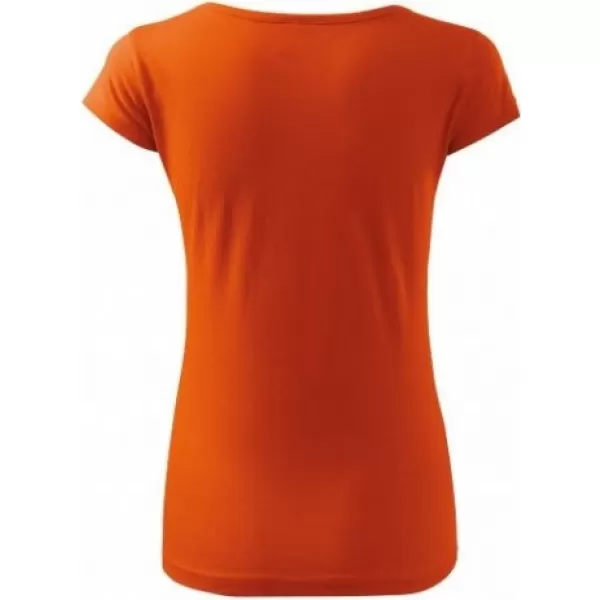  Damen-T-Shirt MALFINI PURE 122 ORANGE 