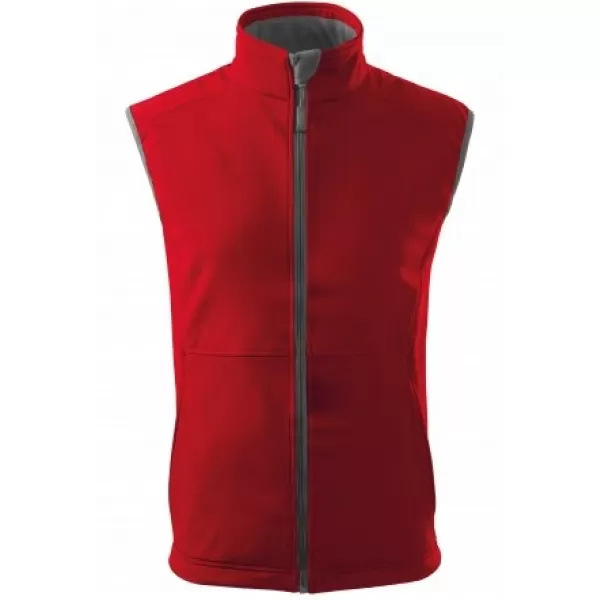  Herren-Softshellweste MALFINI VISION 517 ROT 