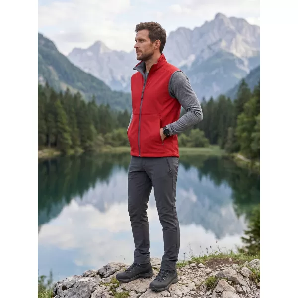  Herren-Softshellweste MALFINI VISION 517 ROT 