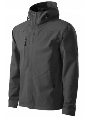Herren-Softshelljacke MALFINI NANO 531 STAHLGRAU