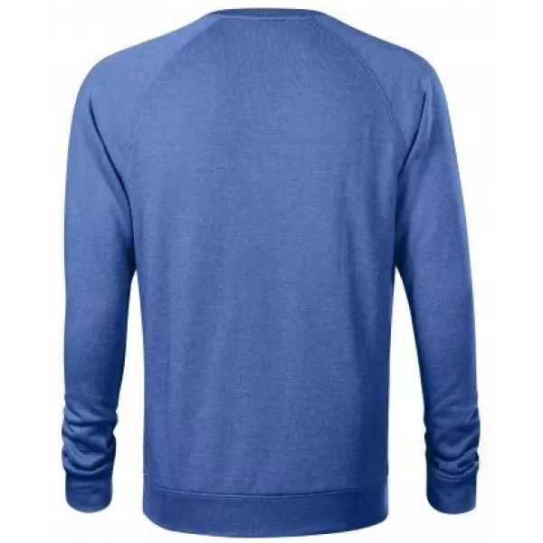  Herren-Sweatshirt MALFINI MERGER 415 BLAUE HIGHLIGHTS 