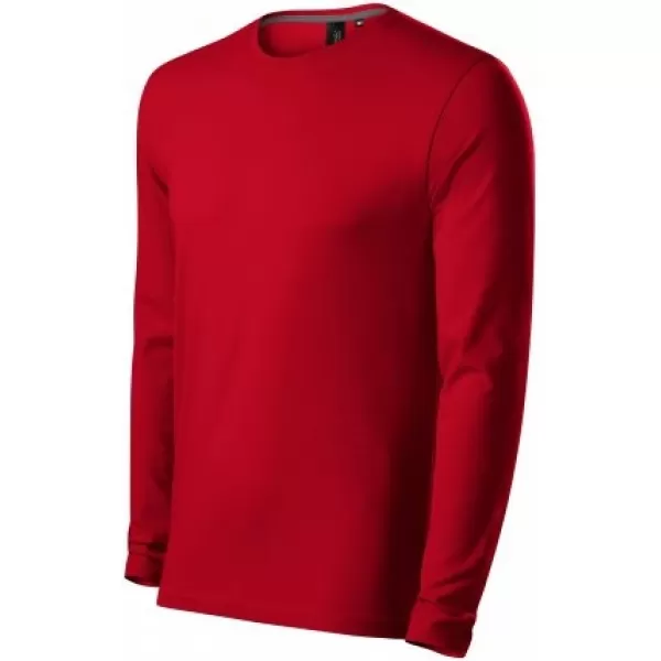  Herren-T-Shirt mit langen Ärmeln MALFINI PREMIUM BRAVE 155 ROTE FORMEL 