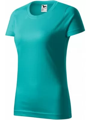 Damen-T-Shirt MALFINI BASIC 134 SMARAGD