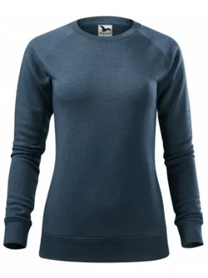 Damen-Sweatshirt MALFINI MERGER 416 DUNKLE DENIM-HIGHLIGHTS