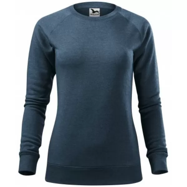  Damen-Sweatshirt MALFINI MERGER 416 DUNKLE DENIM-HIGHLIGHTS 