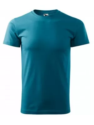 Herren-T-Shirt MALFINI HEAVY NEW 137 DUNKLES TÜRKIS