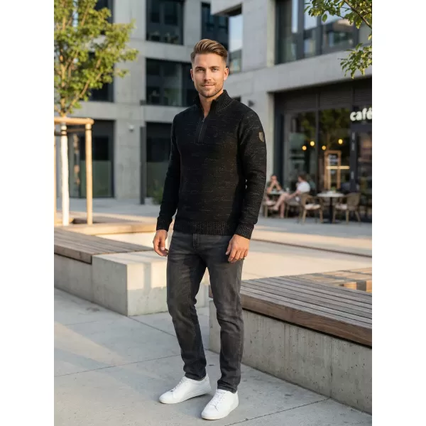  Herrenpullover ALTISPORT BASEK MPLS094 SCHWARZ 