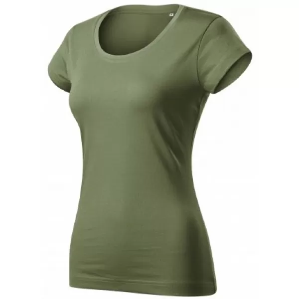  Damen-T-Shirt MALFINI VIPER FREE F61 KHAKI 