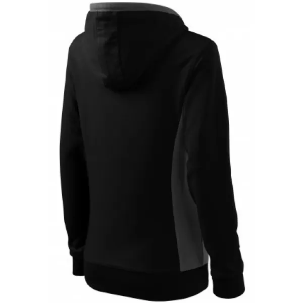  Damen-Sweatshirt MALFINI KANGAROO 408 SCHWARZ 