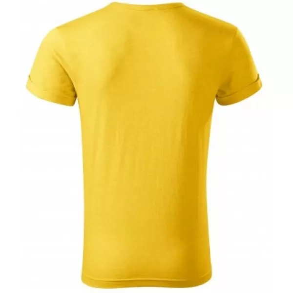  Herren-T-Shirt MALFINI FUSION 163 GELBE MARKIERUNG 