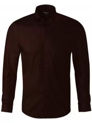 Herren-Langarmshirt MALFINI PREMIUM DYNAMIC 262 KAFFEE