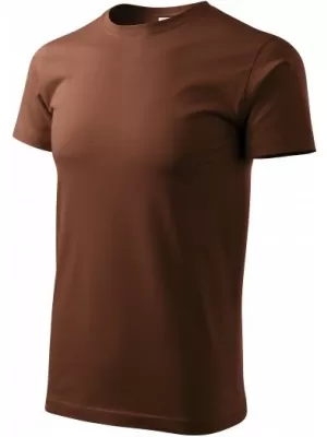 Herren-T-Shirt MALFINI HEAVY NEW 137 SCHOKOLADE