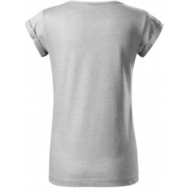  Damen-T-Shirt MALFINI FUSION 164 SILBERNE HIGHLIGHTS 