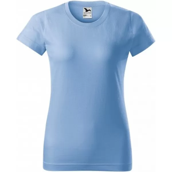  Damen-T-Shirt MALFINI BASIC 134 HIMMELBLAU 
