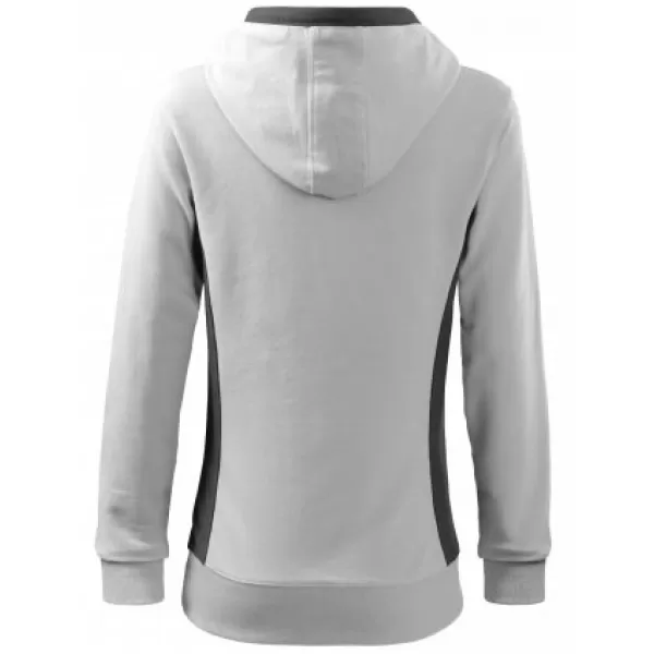  Damen-Sweatshirt MALFINI KANGAROO 408 WEIß 