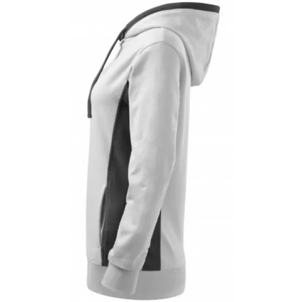  Damen-Sweatshirt MALFINI KANGAROO 408 WEIß 