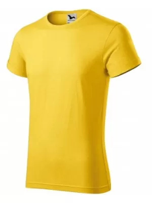 Herren-T-Shirt MALFINI FUSION 163 GELBE MARKIERUNG