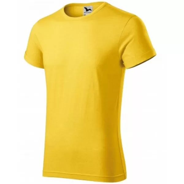  Herren-T-Shirt MALFINI FUSION 163 GELBE MARKIERUNG 