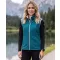 Softshellweste für Damen MALFINI VISION 516 DUNKLES TÜRKIS