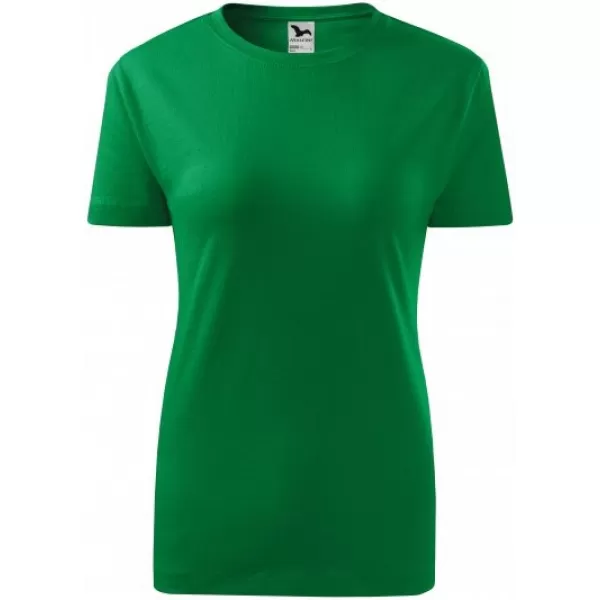  Damen-T-Shirt MALFINI CLASSIC NEW 133 MITTELGRÜN 