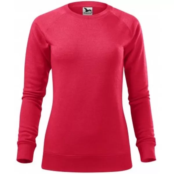  Damen-Sweatshirt MALFINI MERGER 416 ROTE MARKIERUNG 