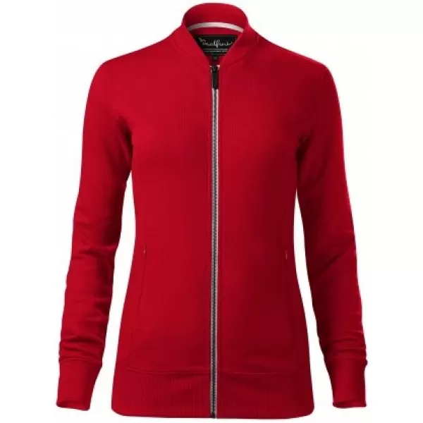  Damen-Sweatshirt MALFINI PREMIUM BOMBER 454 ROTE FORMEL 