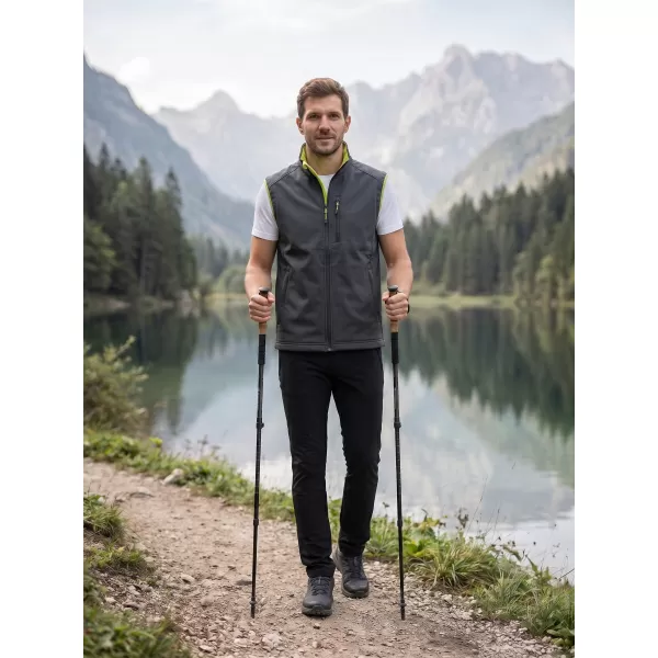  Herren-Softshellweste MALFINI VISION 517 STAHLGRAU 