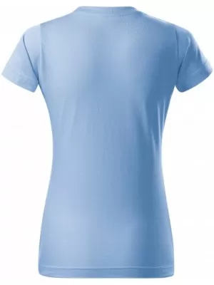 Damen-T-Shirt MALFINI BASIC 134 HIMMELBLAU