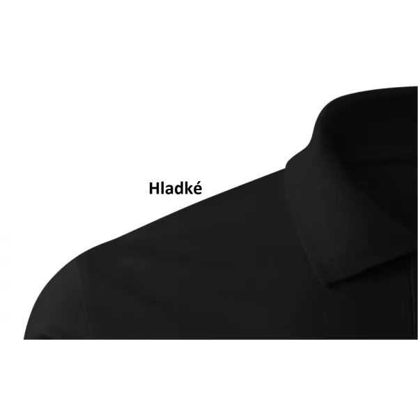  Damen-T-Shirt mit Kragen MALFINI SINGLE J. 223 SCHWARZ 