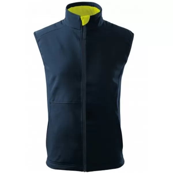  Herren-Softshellweste MALFINI VISION 517 MARINEBLAU 