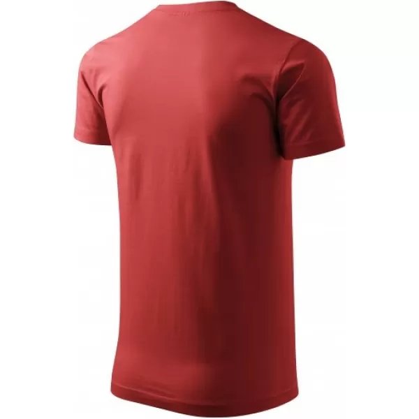  Herren-T-Shirt MALFINI HEAVY NEW 137 ROTWEIN 